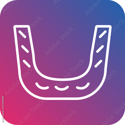 Mouth Guard Icon Style