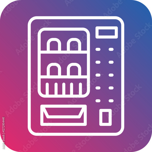 Vending Machine Icon Style