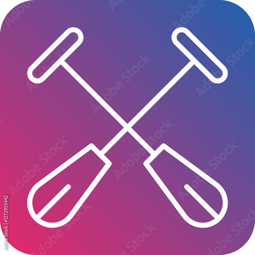 Paddles Icon Style