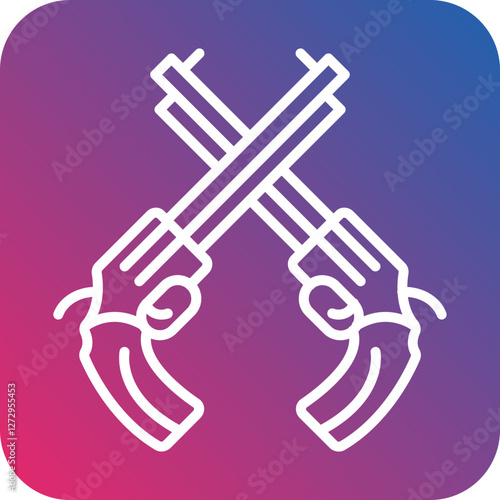 Revolver Icon Style