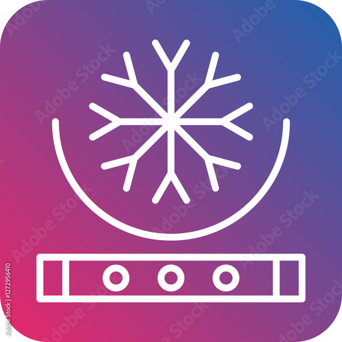 Snowproof Fabric Icon Style