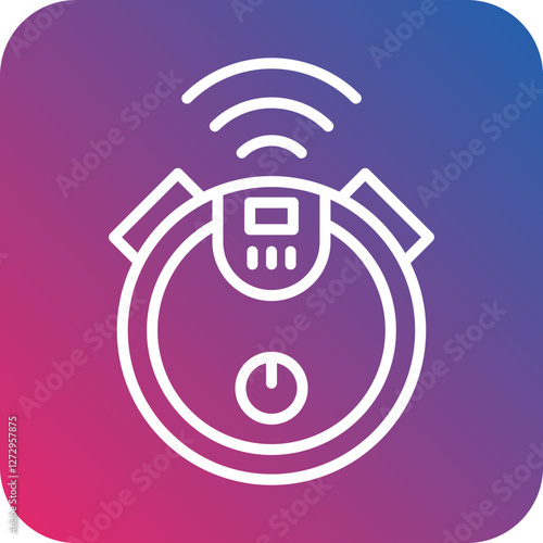 Robot Vaccum Icon Style