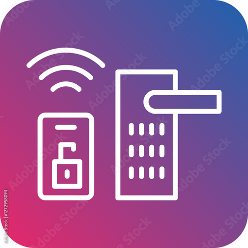 Smart Lock Icon Style