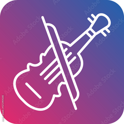 Violin Icon Style