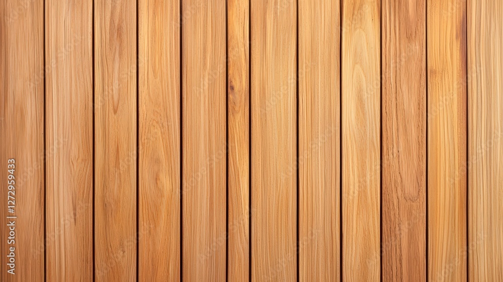 A close-up view of wooden planks arranged vertically, showcasing their natural texture and warm tones. A close-up view of wooden planks arranged vertically, showcasing their natural texture and warm tones.