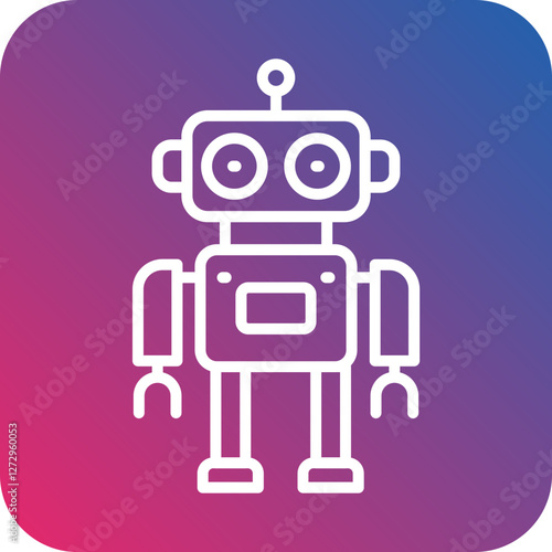 Robot Icon Style