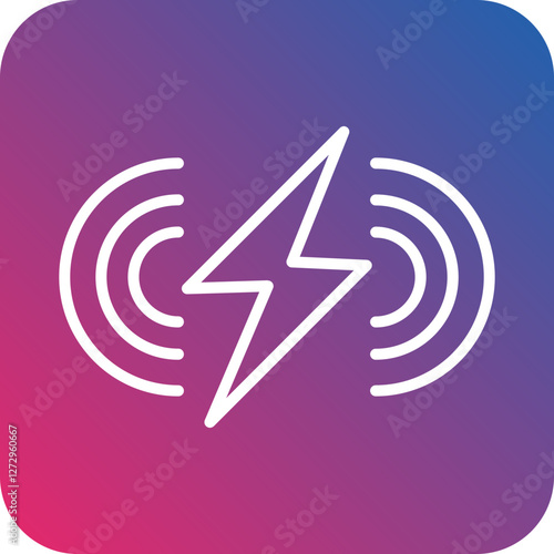 Wireless Charging Icon Style