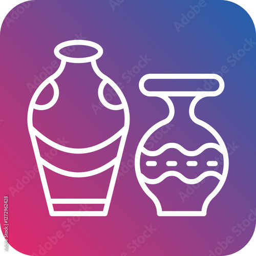 Pottery Ceramics Icon Style