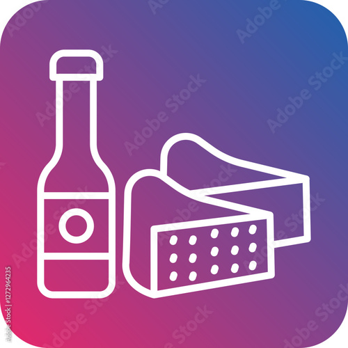 Food and Beer Icon Style