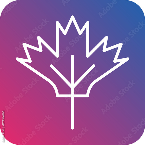 Maple Leaf Icon Style