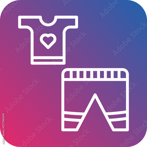 Baby Shorts Icon Style