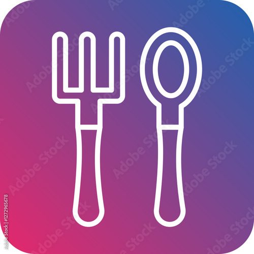 Baby Crockery Icon Style