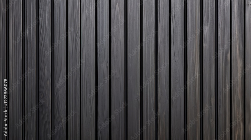 A close-up view of a dark wooden panel wall with vertical grooves, showcasing a sleek and modern design. A close-up view of a dark wooden panel wall with vertical grooves, showcasing a sleek and modern design.
