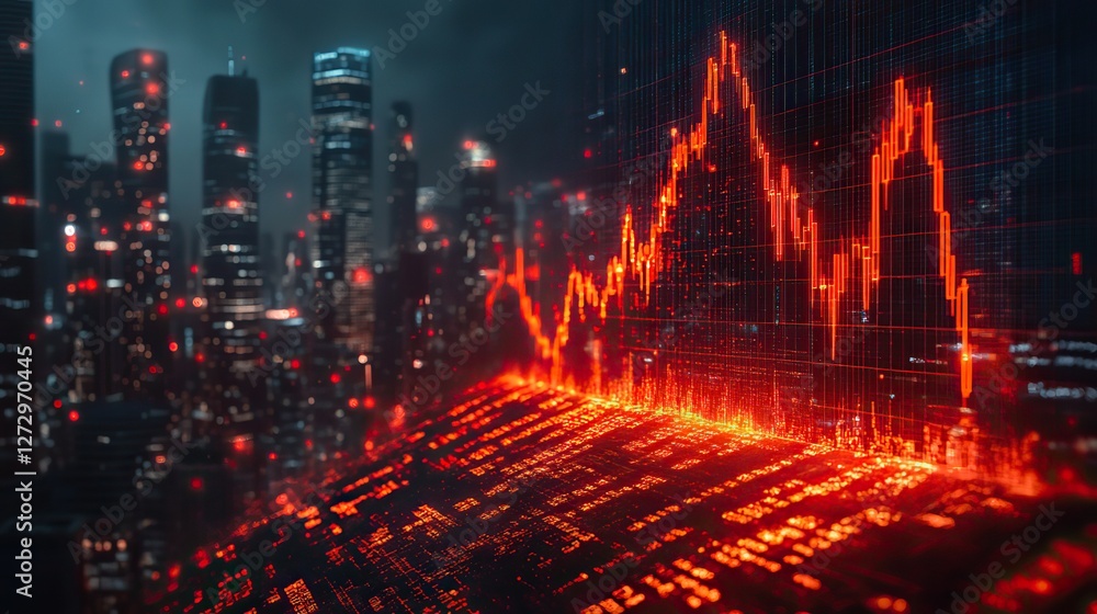 impact of economic recession on business financial stability with bankrupt graph illustrating decline and financial crisis in modern market environment impact of economic recession on business financial stability with bankrupt graph illustrating decline and financial crisis in modern market environment