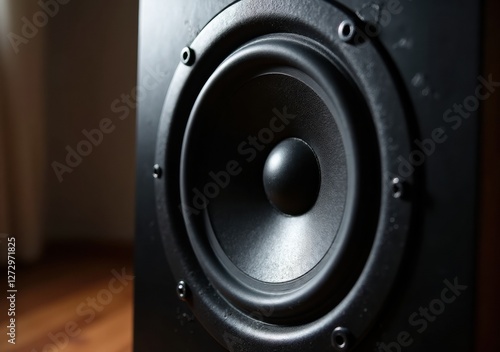 Wallpaper Mural High-quality speaker showcasing powerful sound capabilities in a modern setting Torontodigital.ca