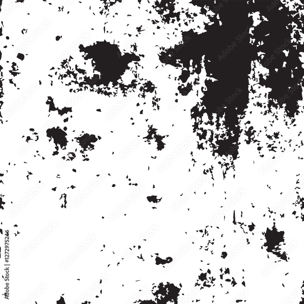 Fototapeta premium Dark Grunge Banners with Distressed Texture