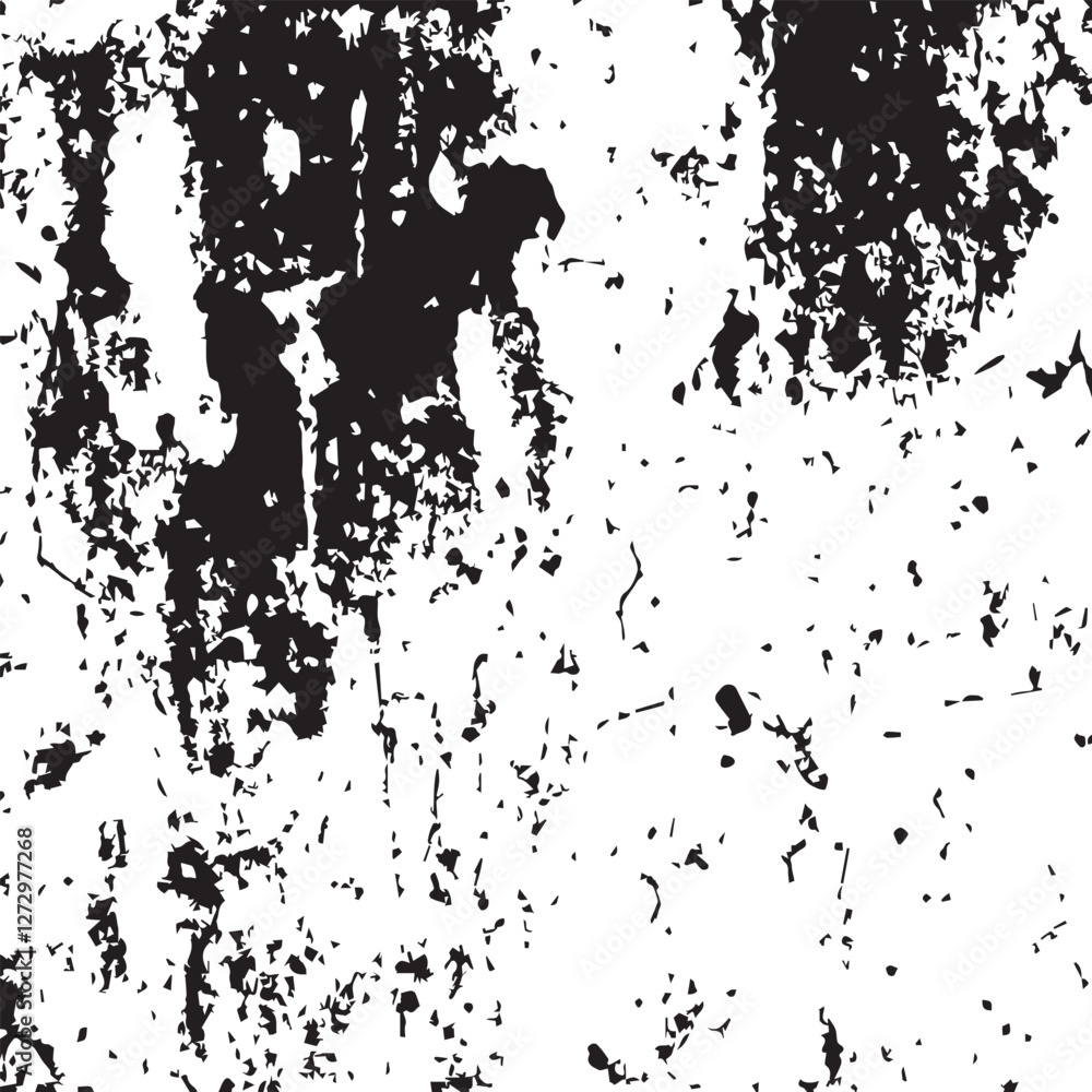 Fototapeta premium Dark Grunge Banners with Distressed Texture