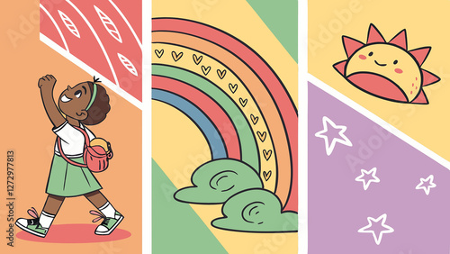 easter card with bunny