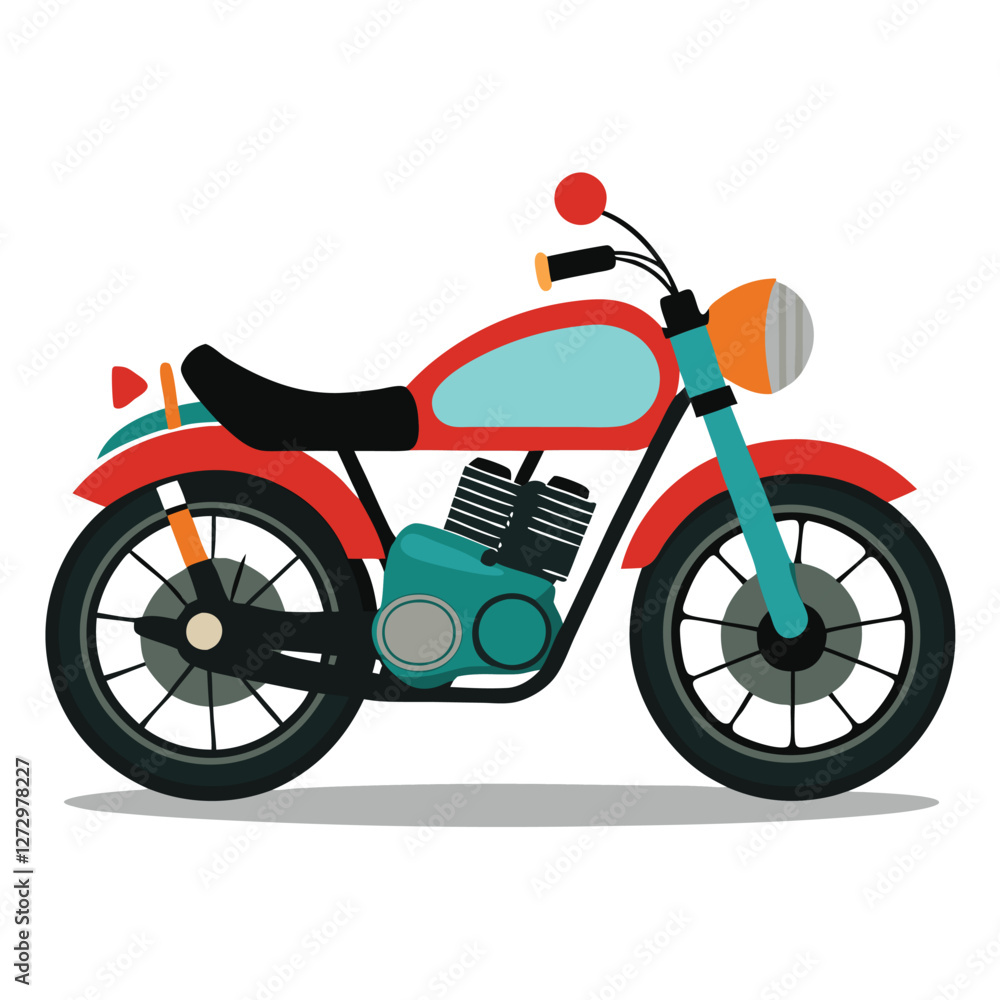 Fototapeta premium motorcycle vector