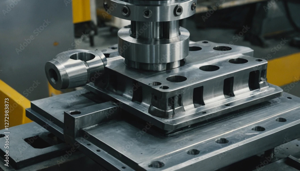 Metal Machining Process Precision Manufacturing of Industrial Components Metal Machining Process Precision Manufacturing of Industrial Components