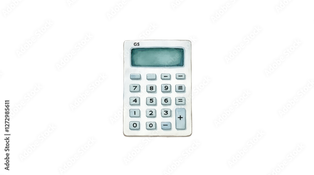 Calculator mockup for business ideas transparent background element creative decoration professional environment Calculator mockup for business ideas transparent background element creative decoration professional environment