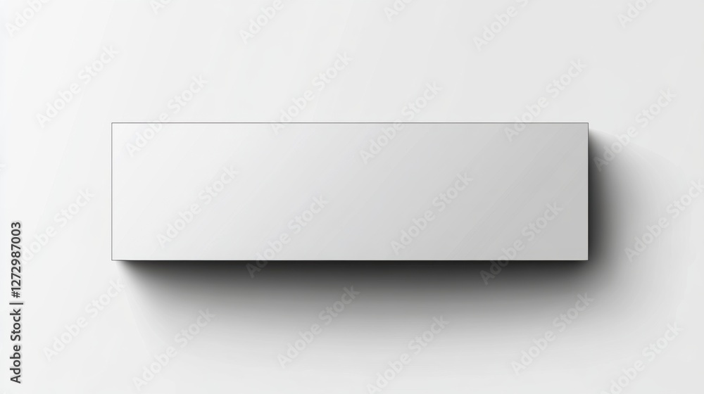 Minimalist Geometric Design Featuring a Reflection on a Blank White Surface Minimalist Geometric Design Featuring a Reflection on a Blank White Surface