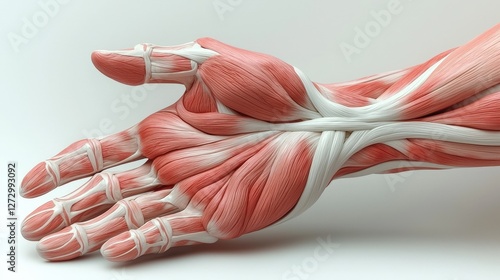 Detailed anatomical illustration of the muscles in the human foot explaining functionality