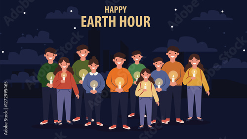 Happy Earth Hour Global Participation