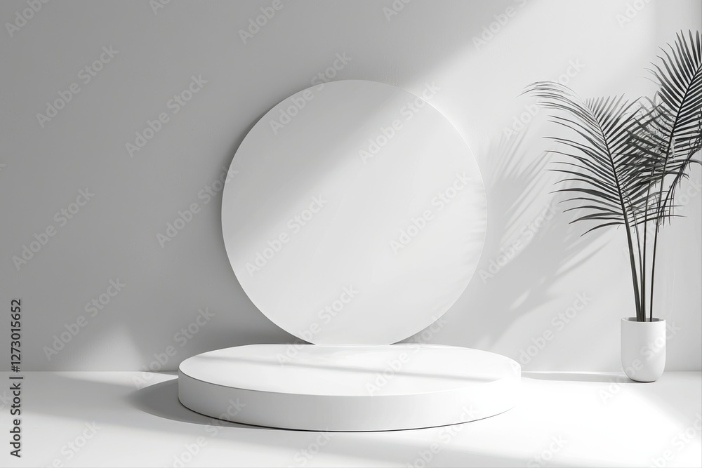 Modern minimalist design showcase indoor studio photography clean space wide angle artistic concept Modern minimalist design showcase indoor studio photography clean space wide angle artistic concept