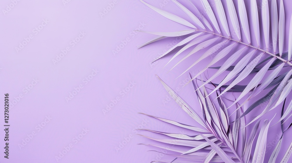 Fototapeta premium The Light-purple Background of Palm Sunday: Cultural Connotations and Spiritual Reflections of Color in the Religious Context