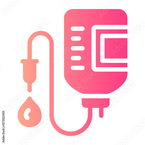 blood transfusion Gradient icon