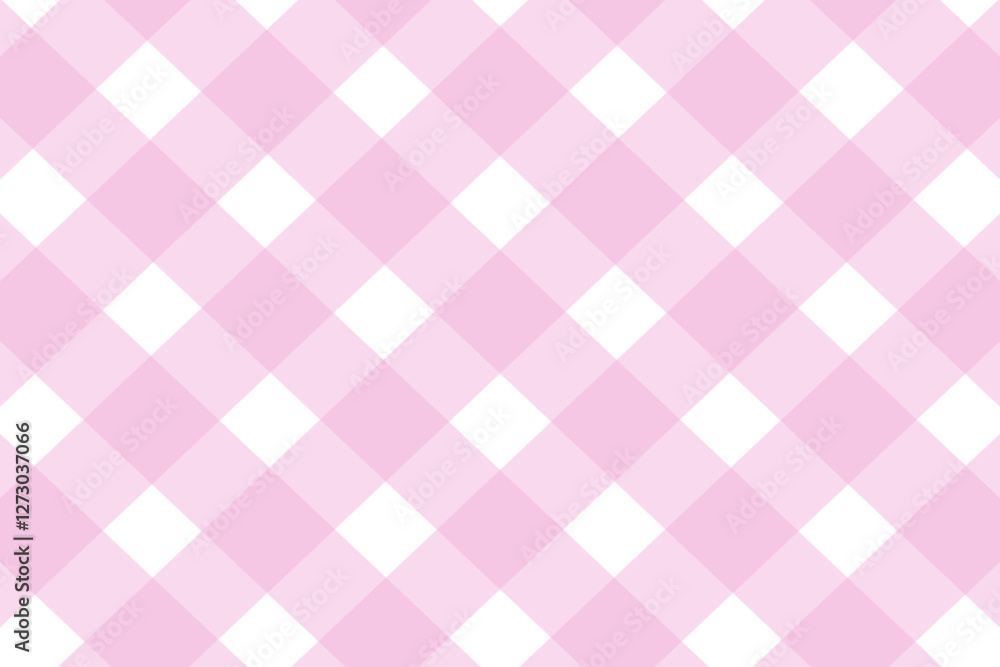 Pink plaid pattern, checkerboard pattern for fabric, gift wrapping paper, packaging, banner, card, fabric printing, vector background. Pink plaid pattern, checkerboard pattern for fabric, gift wrapping paper, packaging, banner, card, fabric printing, vector background.
