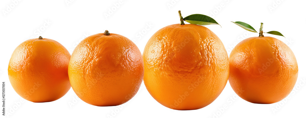 Oranges Isolated on a Transparent Background Oranges Isolated on a Transparent Background