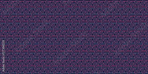 Futuristic Triangle Grid Elegance