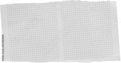 Crumpled Grid Page