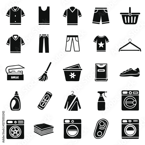 Laundry Symbols for Garment Care