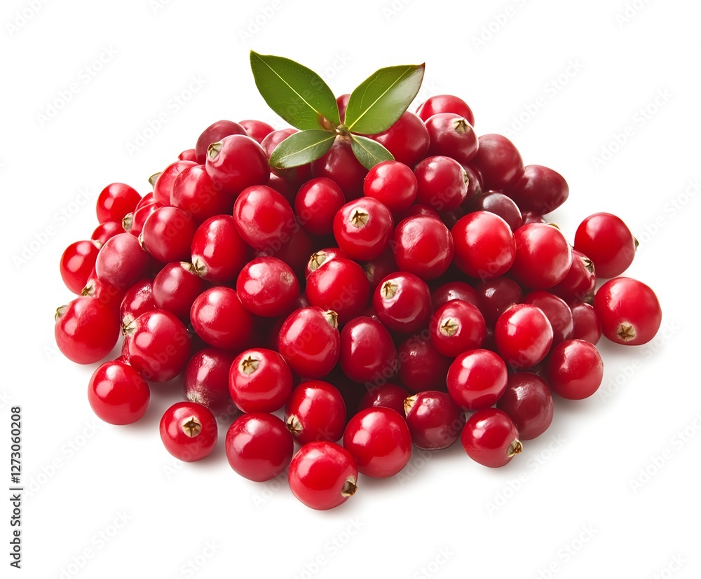 Vibrant Cranberries: A burst of freshness, juicy and red, ready to be enjoyed! Vibrant Cranberries: A burst of freshness, juicy and red, ready to be enjoyed!