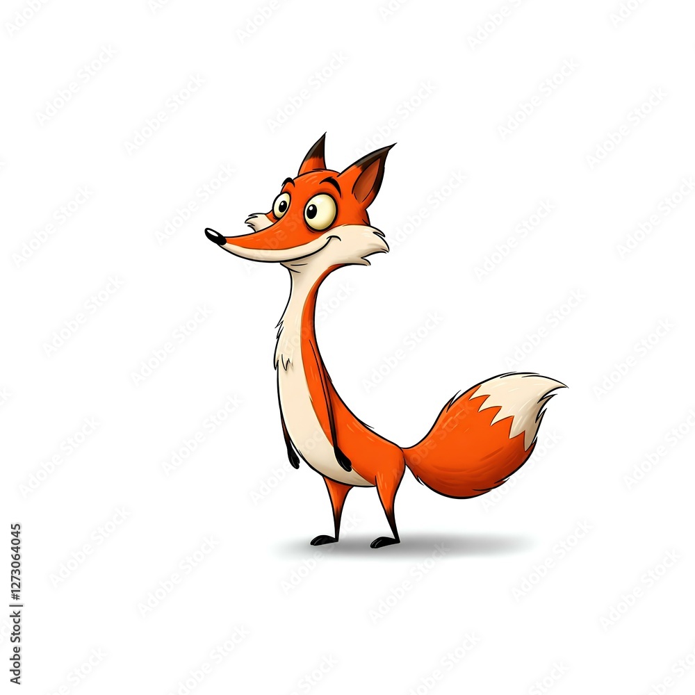 Obraz premium Whimsical Fox