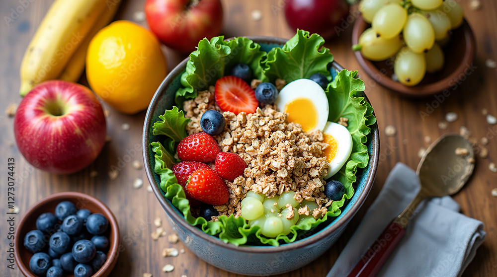 The table is set. Health food. Proper nutrition. The table is set. Health food. Proper nutrition.