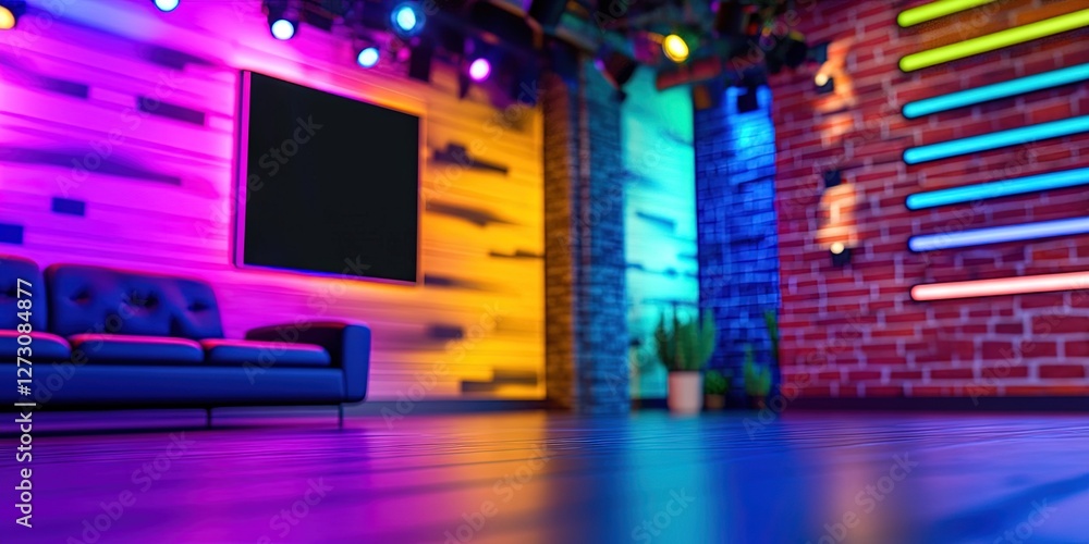 Obraz premium modern game show, vibrant, exciting