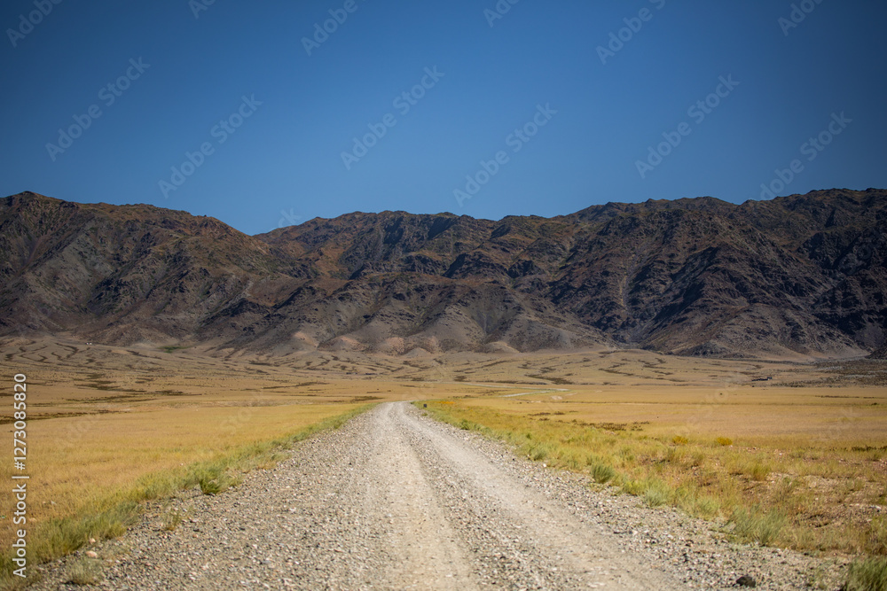 Signs of expressways and national roads in Xinjiang, China Signs of expressways and national roads in Xinjiang, China