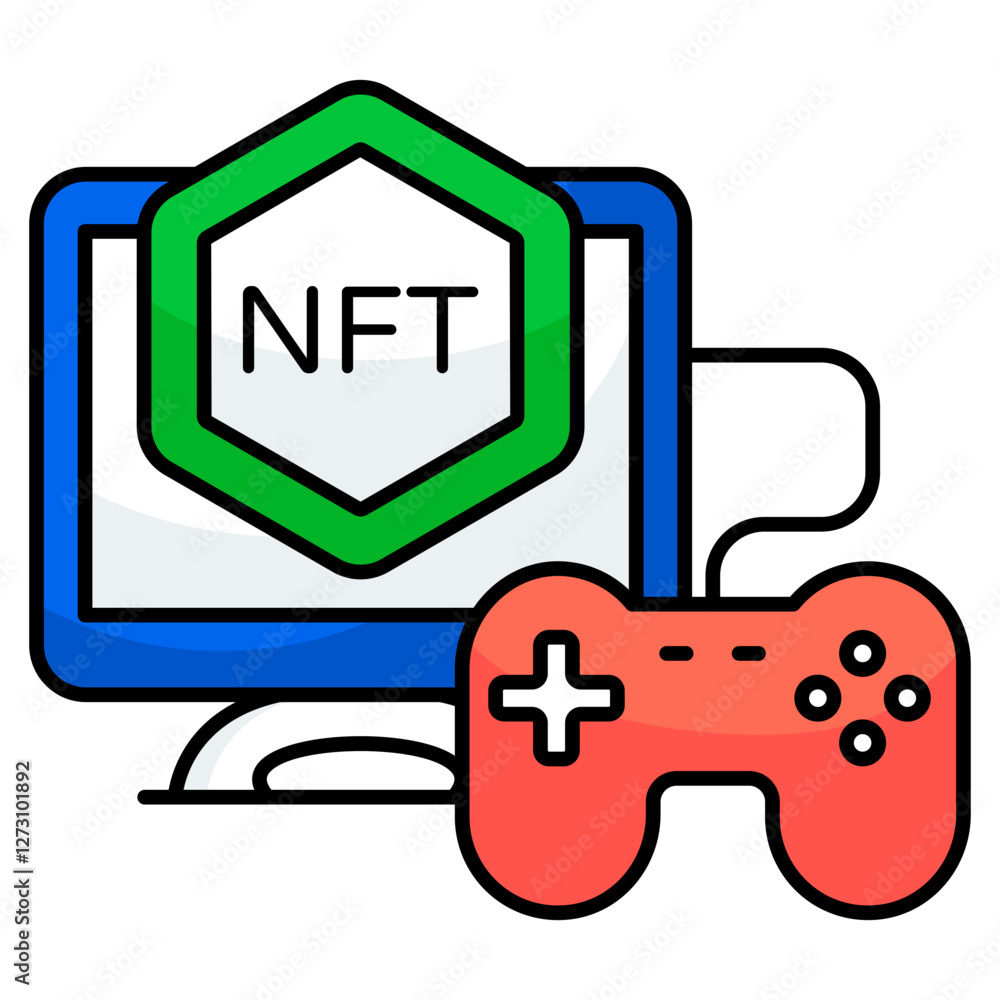 Premium download icon of nft game Premium download icon of nft game