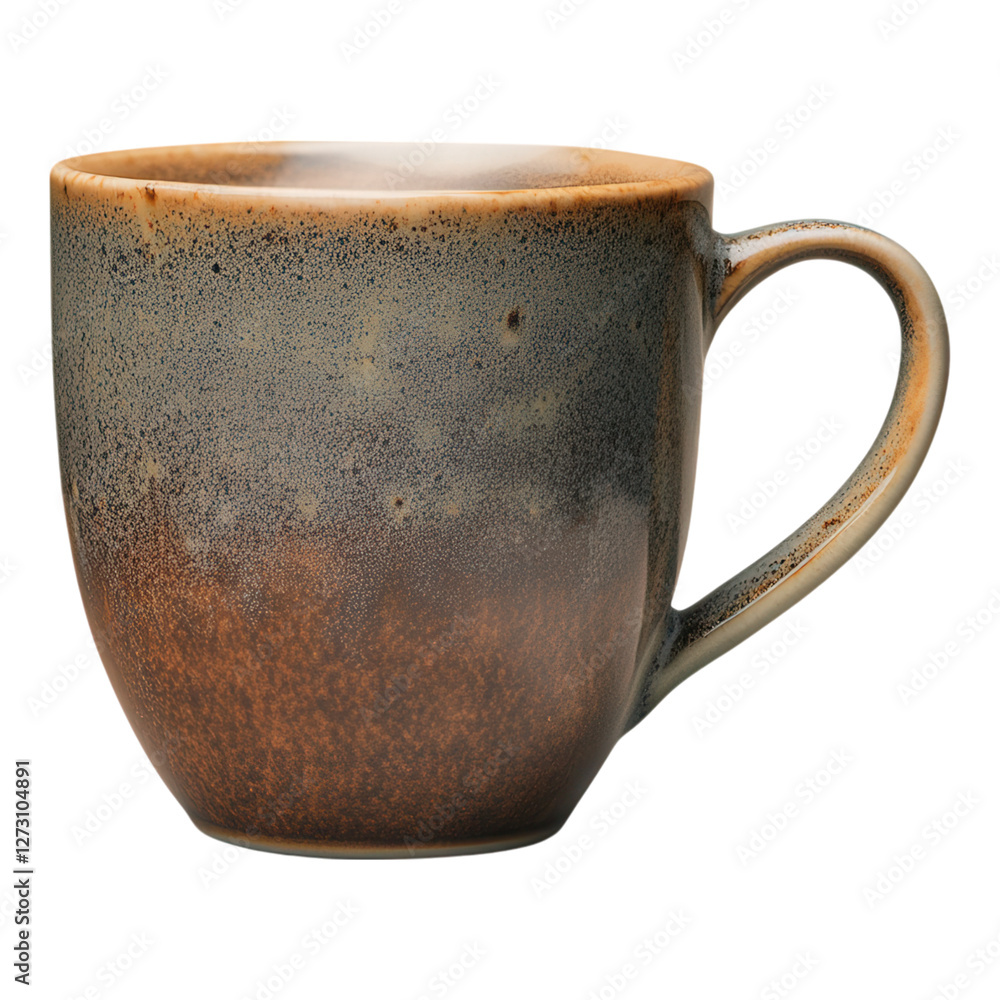 Elegant Brown Ceramic Mug with Unique Glaze Finish for Coffee and Tea Enthusiasts Elegant Brown Ceramic Mug with Unique Glaze Finish for Coffee and Tea Enthusiasts