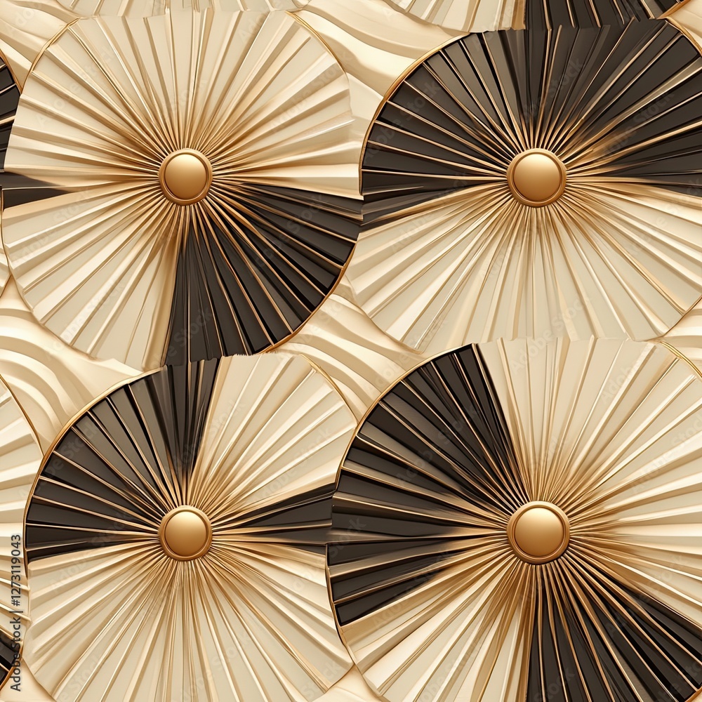 Layered Sunburst Matte and Glossy Seamless Pattern Design for Fashion Branding and Web Layered Sunburst Matte and Glossy Seamless Pattern Design for Fashion Branding and Web