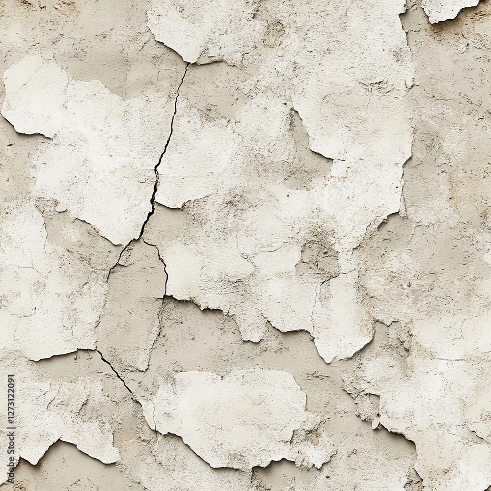 Fototapeta premium Seamless Neutral Earthy Tones Stucco Texture Minimalist Pattern Design