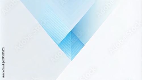 Obraz na płótnie Abstract Sky Blue Geometric TextureBackground for PowerPoint w salonie