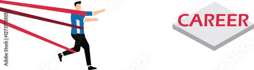 Business difficulty or struggle with career obstacle