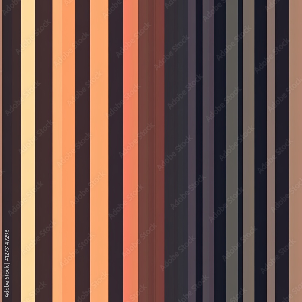 Obraz premium Stripes Gradient Seamless Pattern Dark to Light Fade Design for Fashion Web and Print
