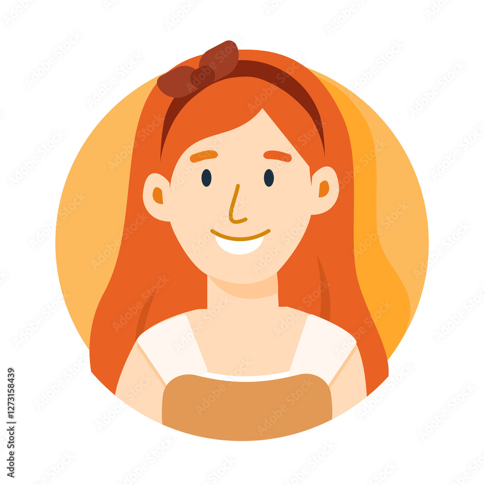 girl with dress avatar girl with dress avatar