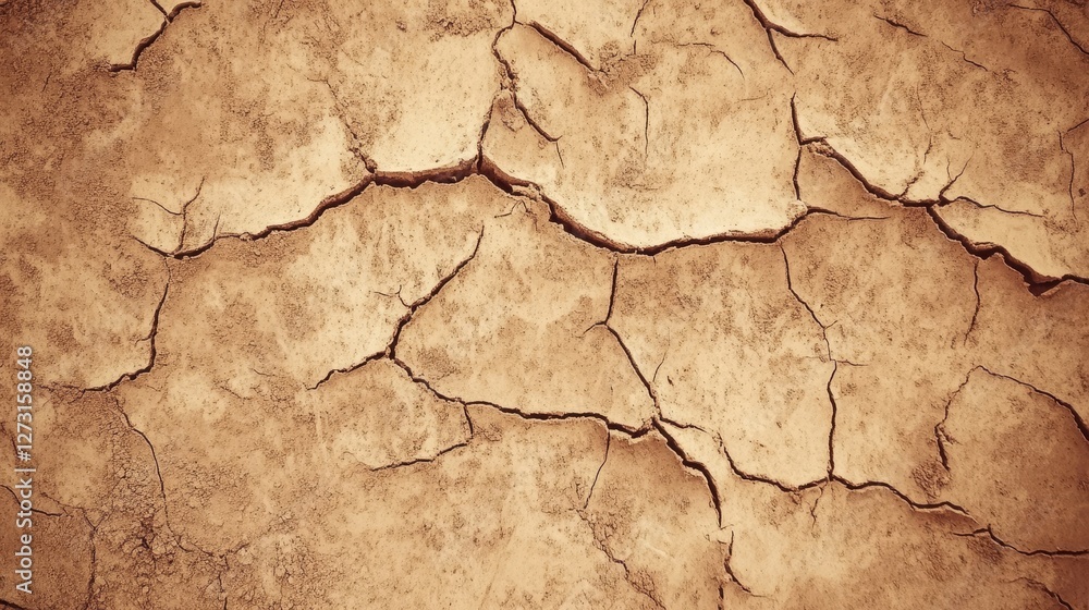 Cracked Earth Texture, Dry Ground Pattern, Natural Surface Design, Soil Cracks Background Cracked Earth Texture, Dry Ground Pattern, Natural Surface Design, Soil Cracks Background